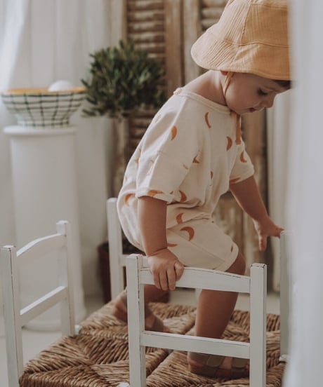 organic zoo - Honey Midnight Terry Beach Romper 送料無料