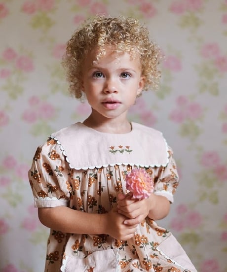 Little Cotton Clothes -  Winnie Dress Marigold Floral