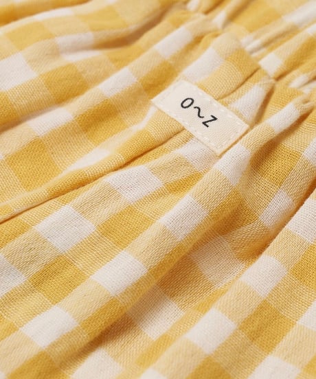 organic zoo - Honeycomb Gingham Fisherman Pants