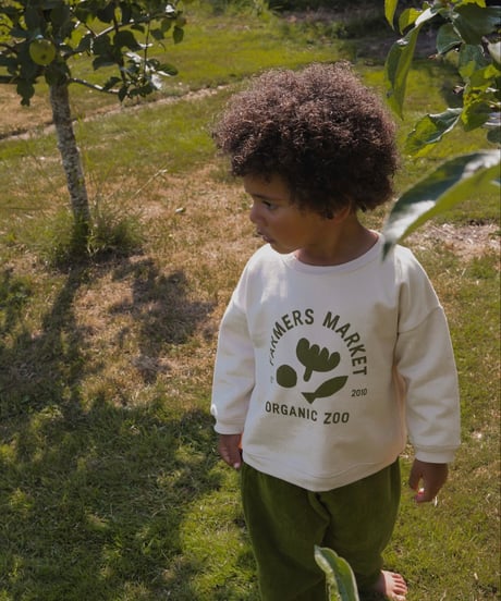 organic zoo - Market Logo Sweatshirt