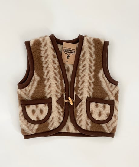 Alwero ベスト aran Sサイズ Alwero Alpi Stiching Vest Sサイズ