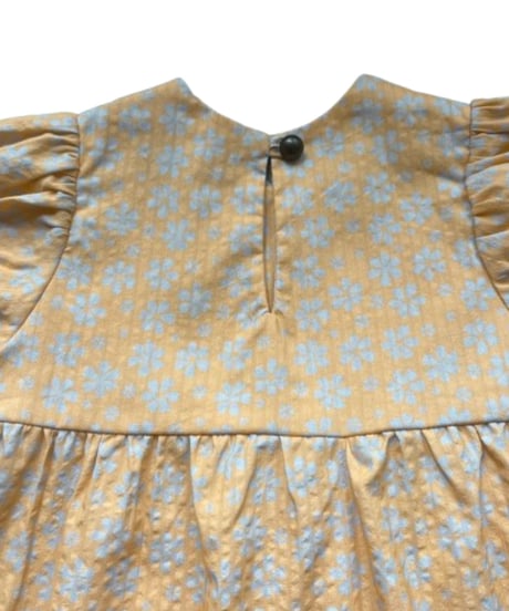 HELLO LUPO - FRU FRU DRESS - APRICOT/NOCCIOLA