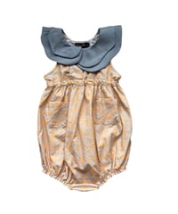 HELLO LUPO - NAMI BABY TUTA - LINEN GREY/APRICO