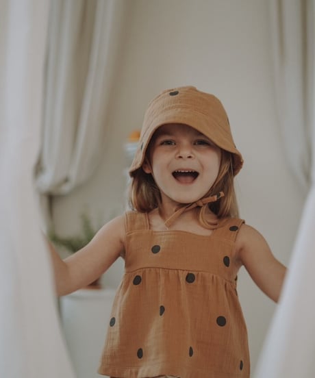 organic zoo - Gold Dots Dolce Top