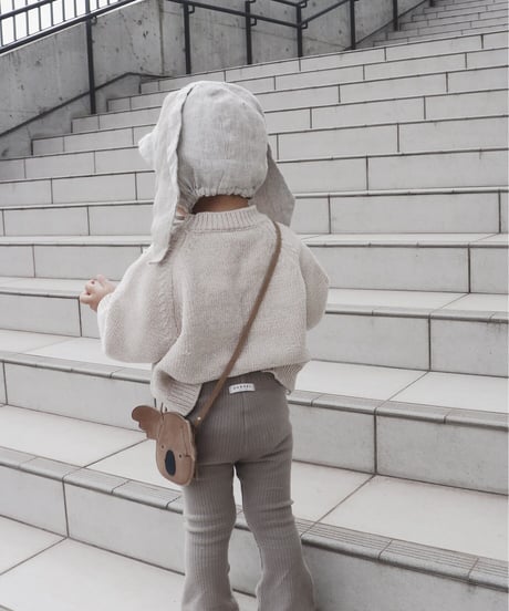 UANDEL - flare pants (Mocha)
