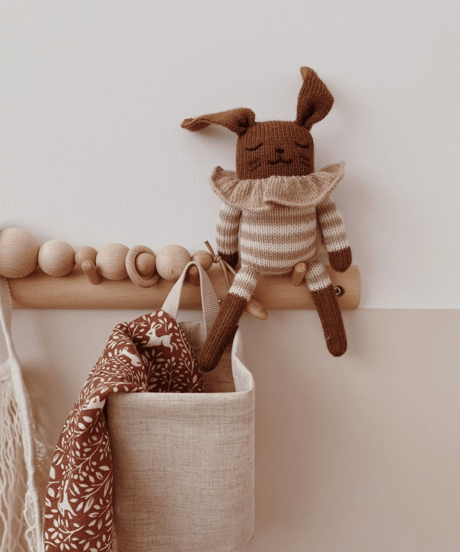 main sauvage - Bunny knit toy 送料無料