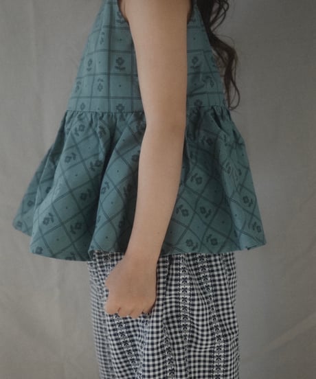 UANDEL - Shadow Navy Gingham Pants