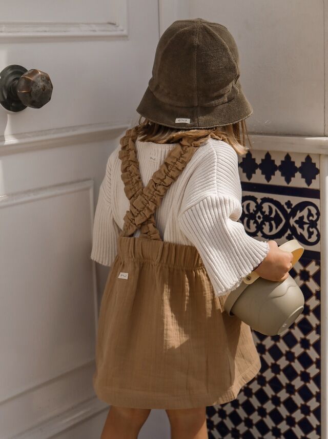帽子 Olive Terry Bucket Sun Hat  Organic Zoo Moon Family Concept Store- Gifts for everyone .