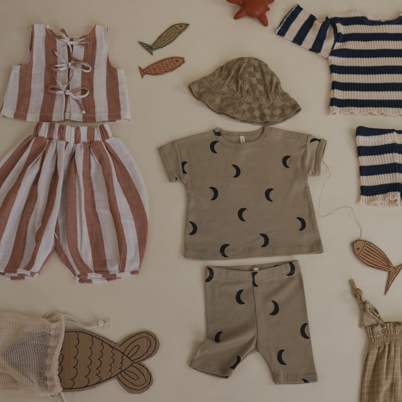 organic zoo オーガニックズー Stripes Pants 1-2y パンツ ズボン キッズ ベビー オーガニックズー Organic Zoo