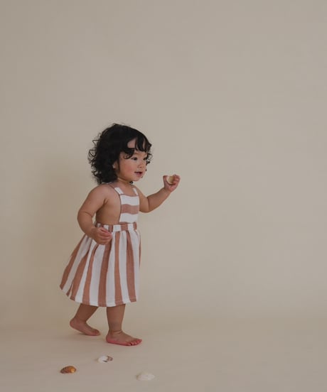 organic zoo - Sienna Stripes Apron Skirt