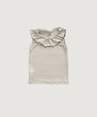 UANDEL - mellow collared tank tops(ivory)