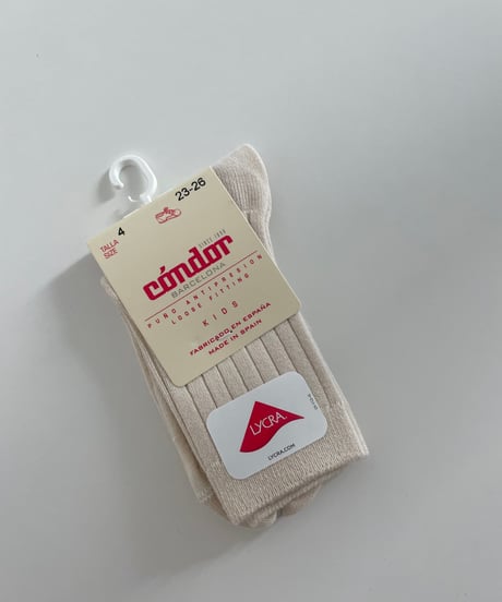 condor - (304)WIDE-RIBBED COTTON SHORT SOCKS(3−4y)送料無料