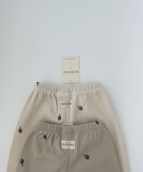 STUDIO BOHEME PARIS -LEGGINGS ROM POM