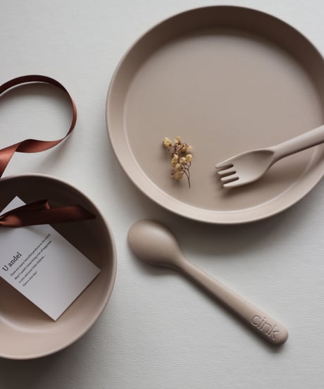 cink - Bamboo Bowl  & cutlery set
