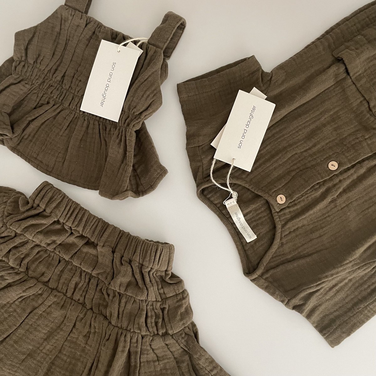 その他 son and daughter Koa Linen Sets 3-4y Parent's Choice My Little Sunshine 3-Piece Crib Bedding Set