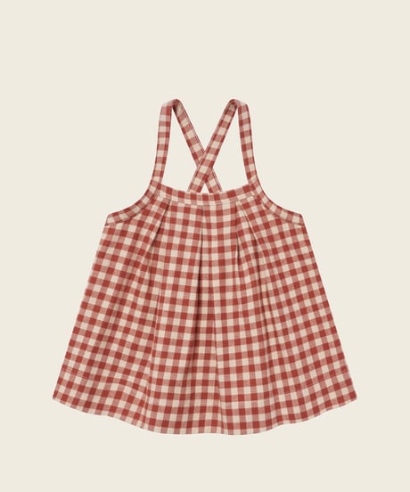 organic zoo - Paprika Gingham Tribe Skirt