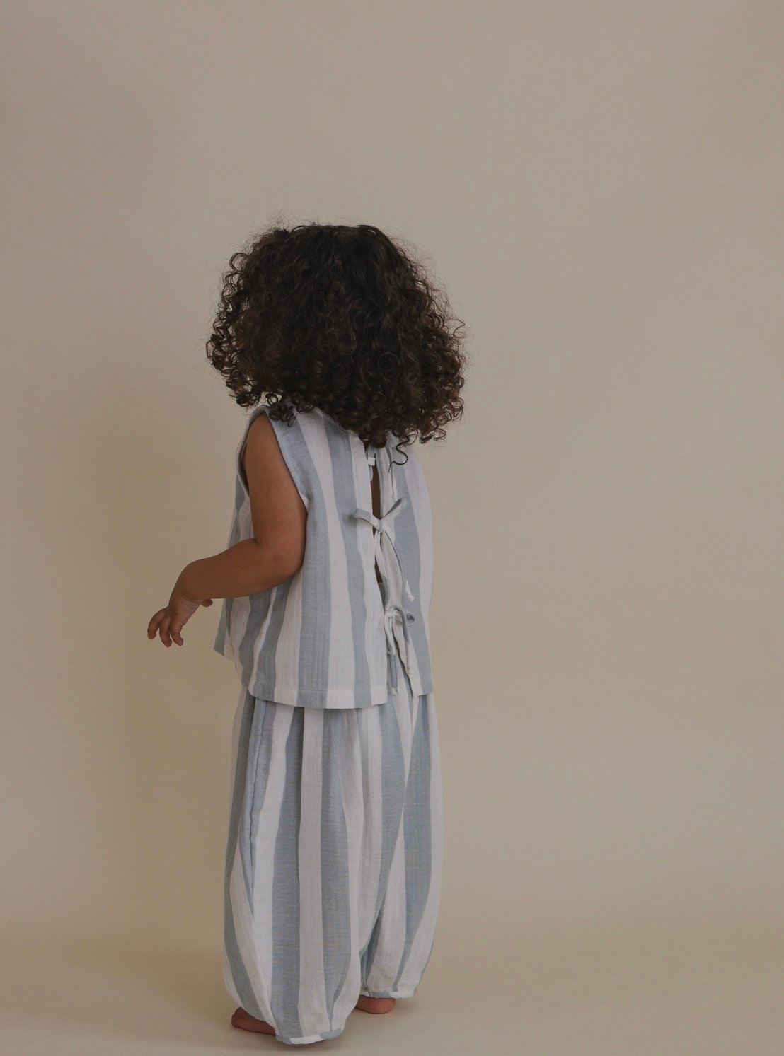 トップス organic zoo Sardine Stripes Resort POUPONS / organic zoo Sardine Stripes Resort Top