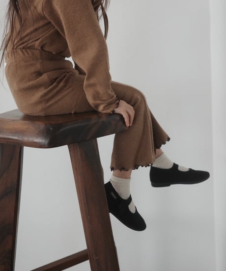 UANDEL - Mellow Collared Pants (Camel Brown)