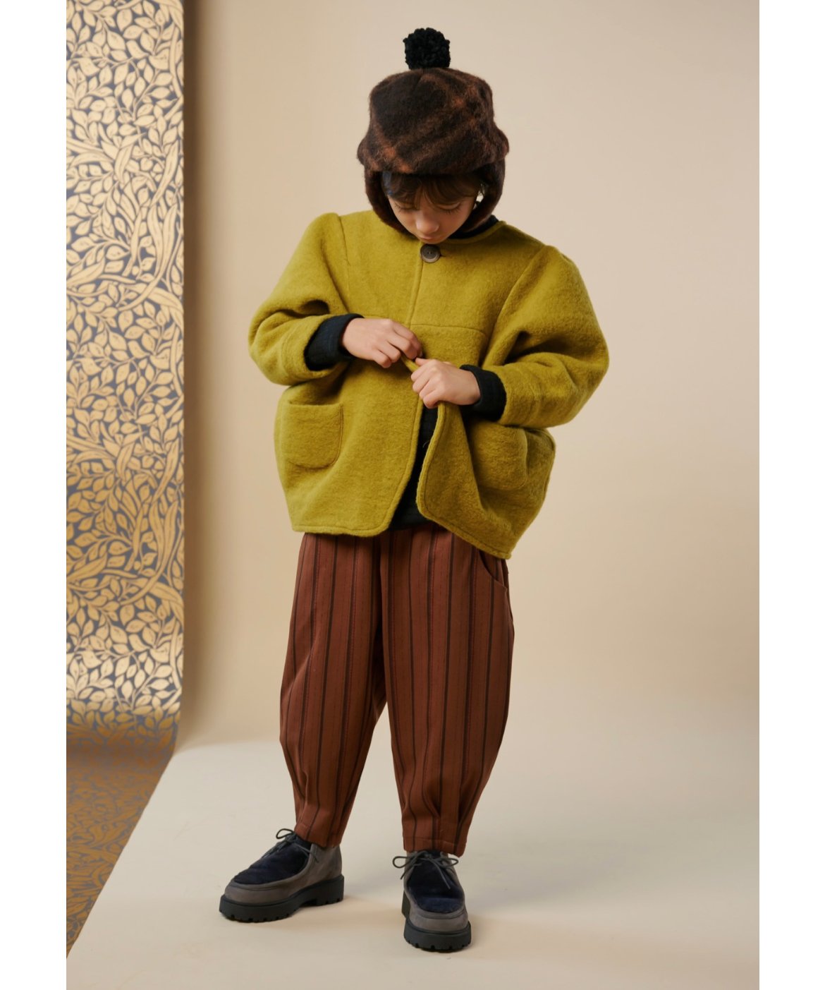 HELLO LUPO - Luca Panta - Stripy Brown | UANDEL