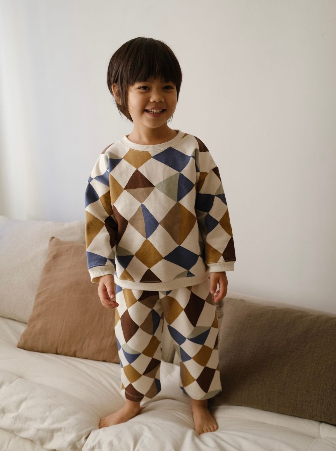 organic zoo - Kite Patchwork Sweatshirt Undyed