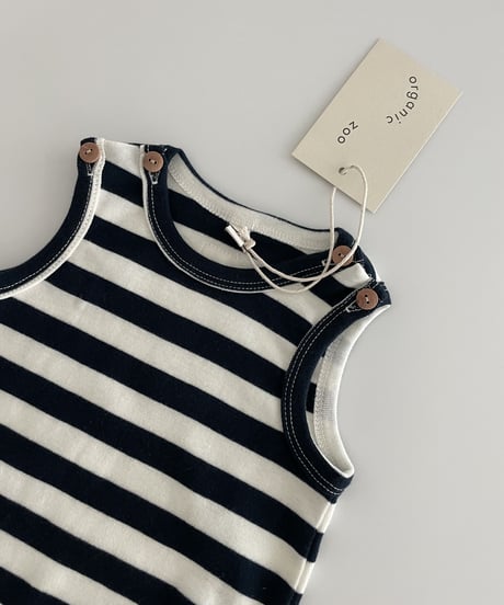 organic zoo - Sailor Sleeveless Bodysuit