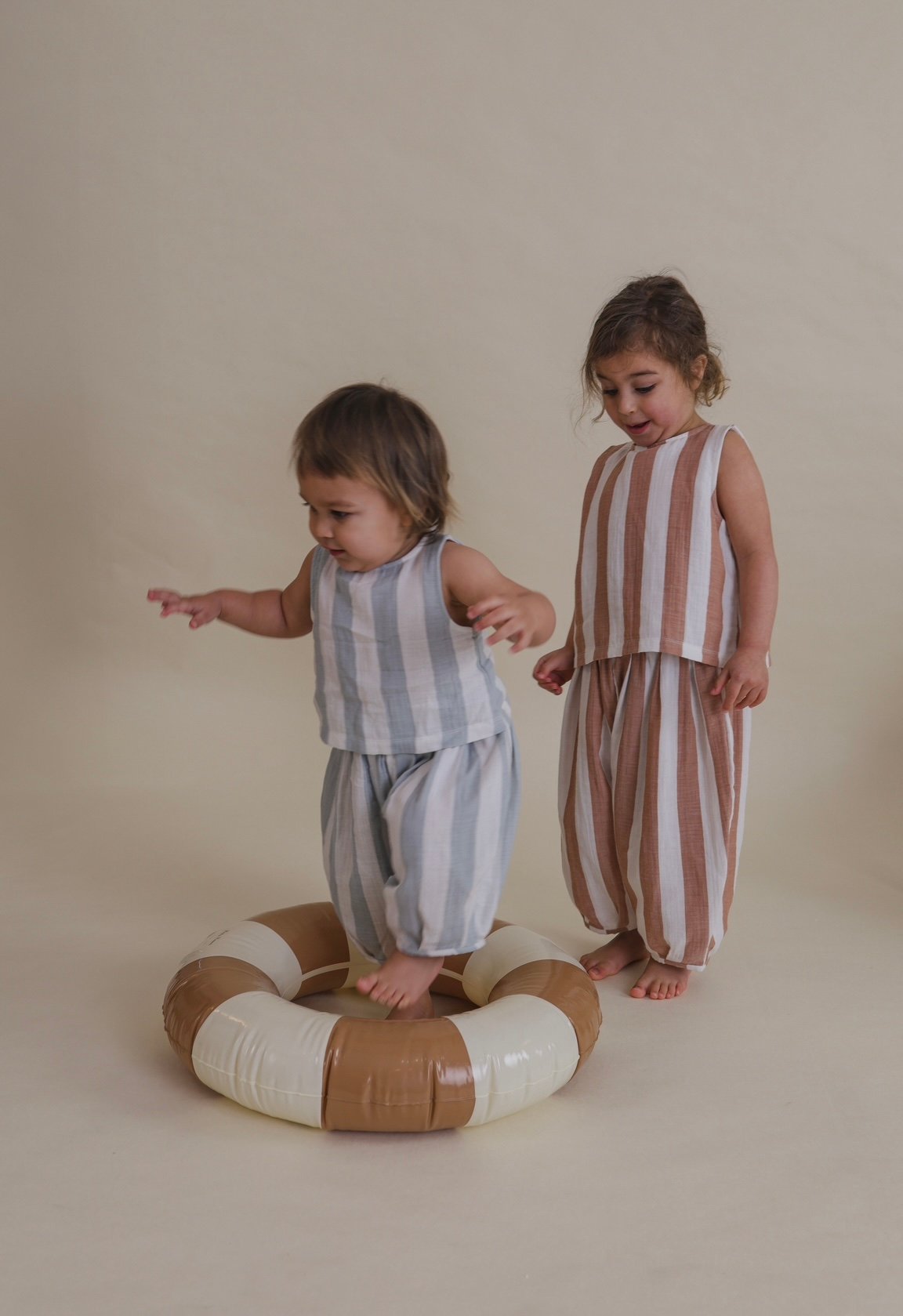 organic zoo - Sardine Stripes Resort Top | UANDEL