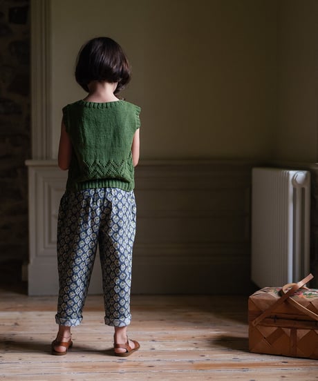 Little Cotton Clothes - Charlotte Trousers Thistle Floral