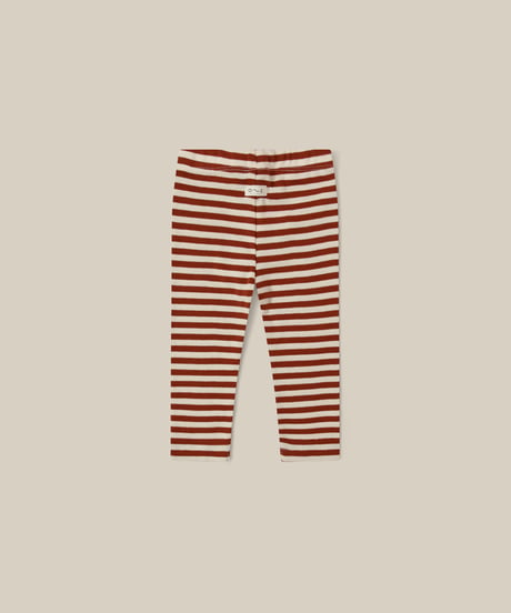 organic zoo - Paprika Stripes Leggings