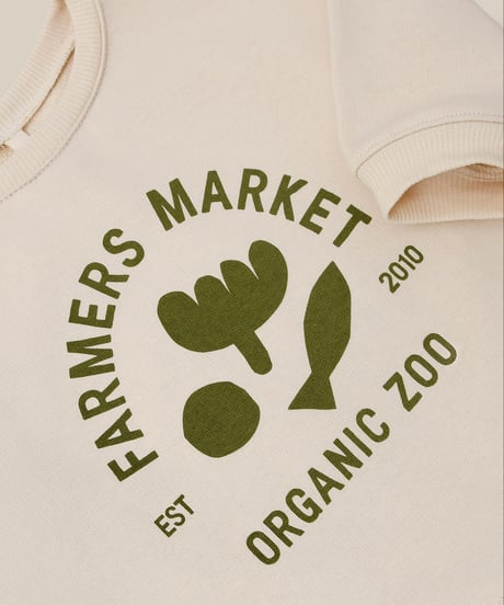 organic zoo - Market Logo Sweatshirt