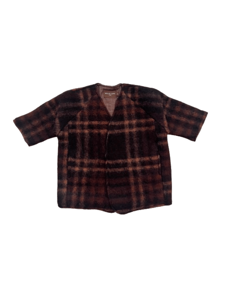 HELLO LUPO - Kimono Coat - Chestnut | UANDEL