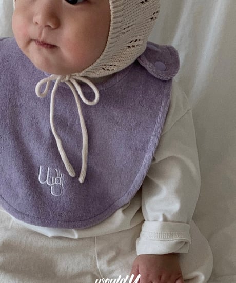 wouldU - Cloud Terry Bibs