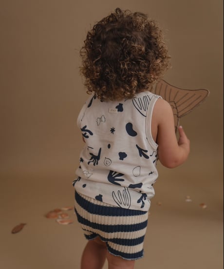 organic zoo -  Sailor Stripes Knitted Shorts