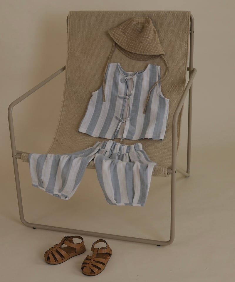 organic zoo - Sardine Stripes Resort Top | UANDEL