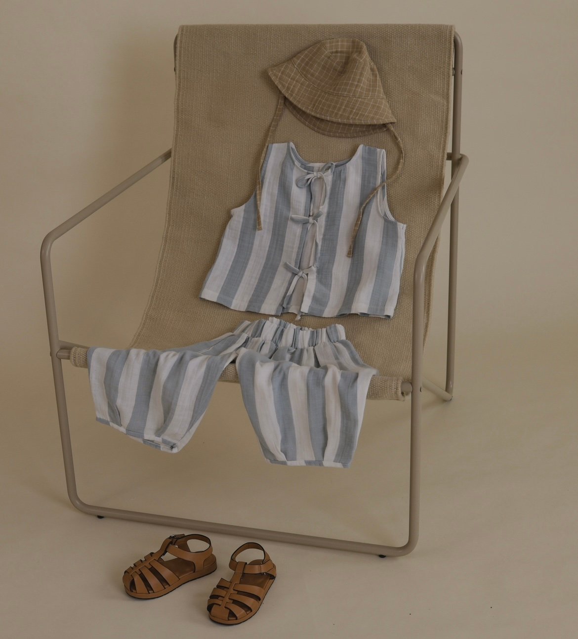 organic zoo - Sardine Stripes Resort Top | UANDEL