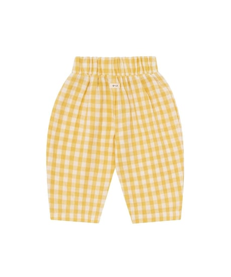 organic zoo - Honeycomb Gingham Fisherman Pants