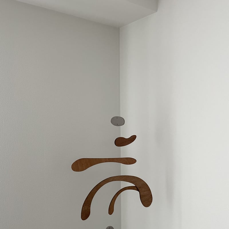 kinetic levi モビール mobile Lily Plywood All mobiles > Lily Plywood hanging kinetic mobile Buy from e