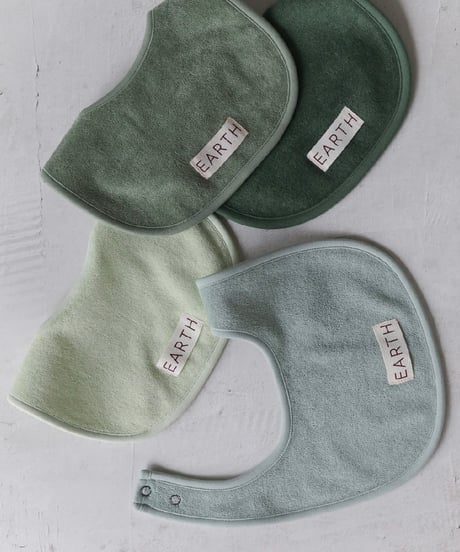 【予約】EARTH THE ARCHIVE - Organic Bib (11カラー)
