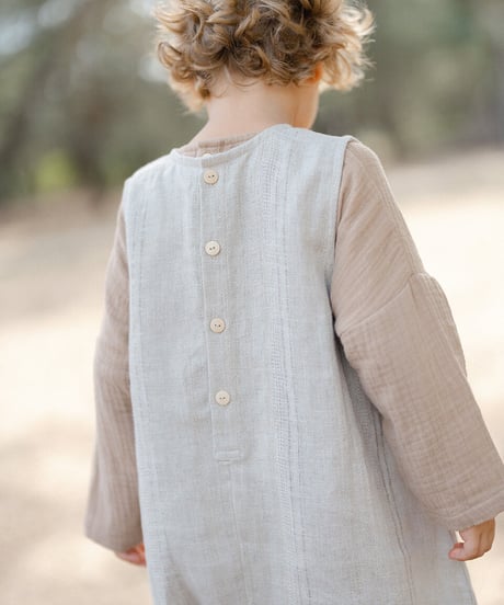 son and daughter -  RUMI LINEN JUMPSUIT