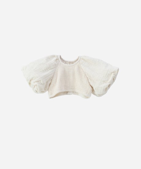son and daughter - LANA MESH CROP TOP