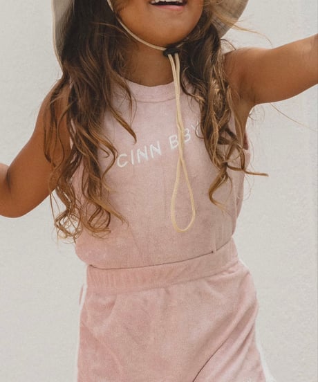 CINNAMON BABY -  Terry Skirt - Dusty Rose