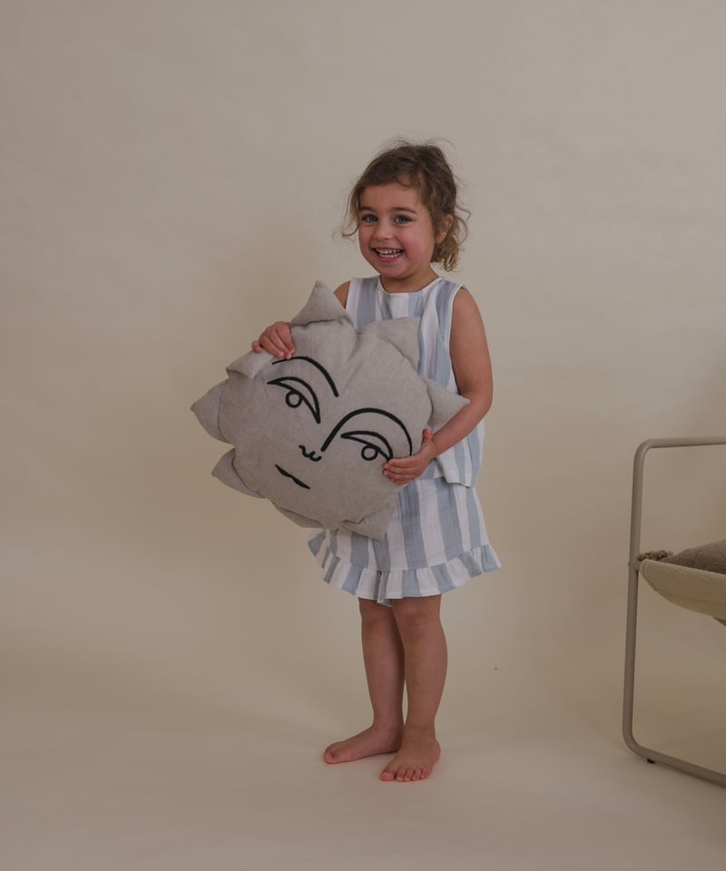 organic zoo - Sardine Stripes Frill Shorts | U