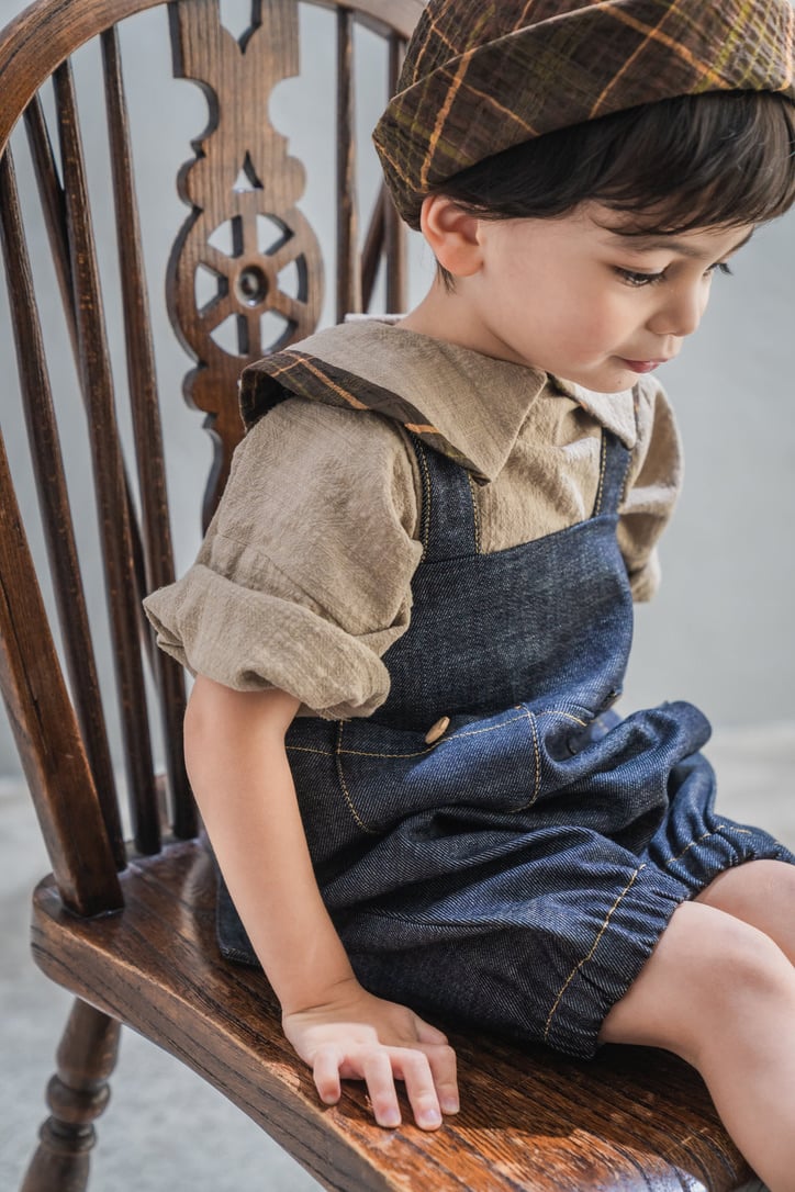 HELLO LUPO - TOA BLOOMERS - BLUE DENIM | UANDEL