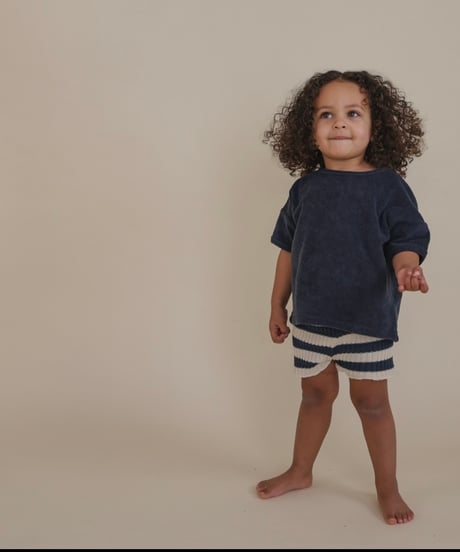 organic zoo -  Sailor Stripes Knitted Shorts