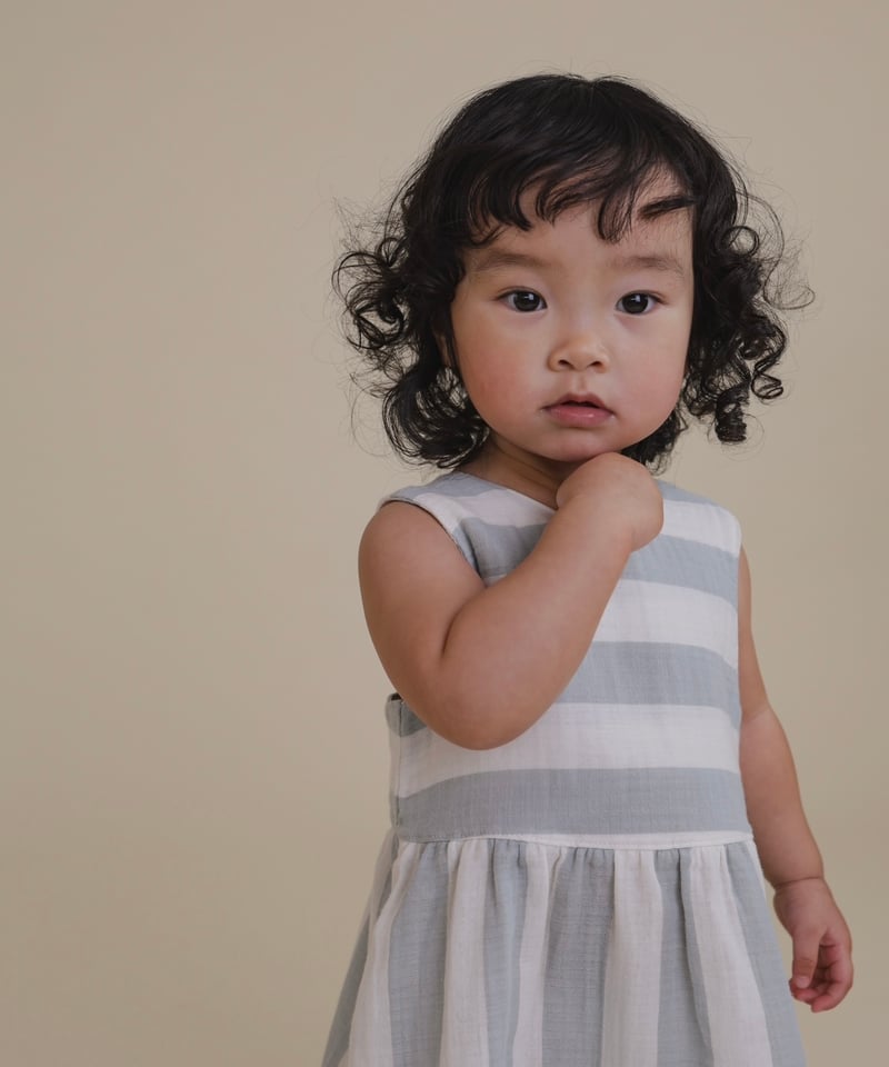 organic zoo - Sardine Stripes Sleeveless Dress