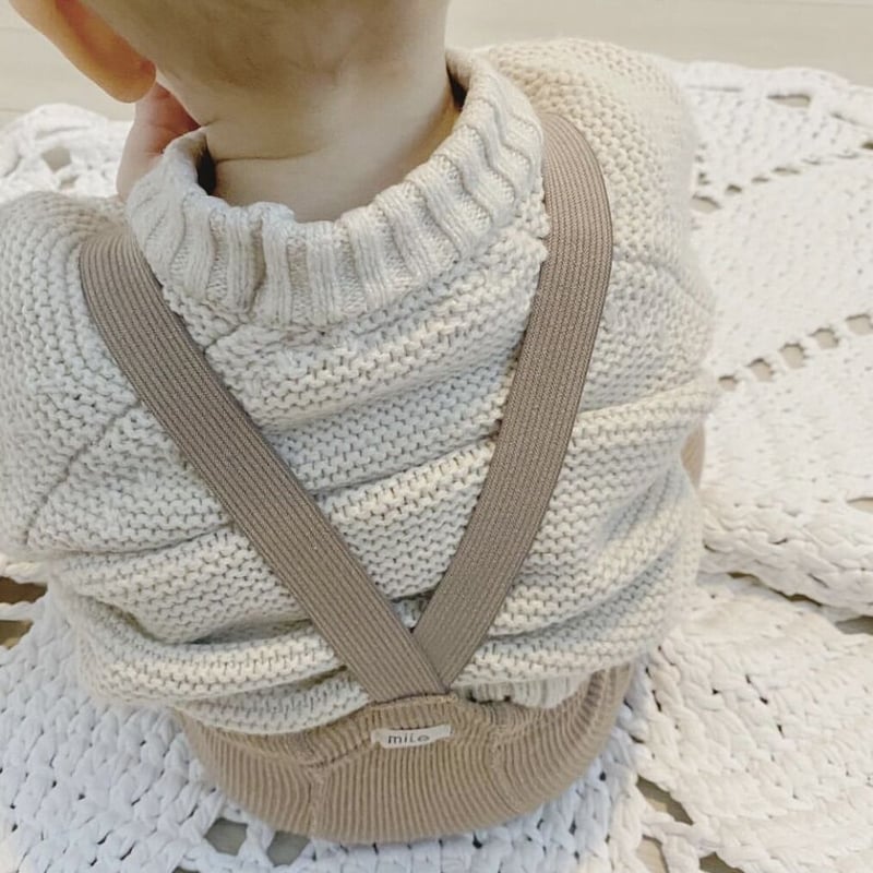 【専用】＊miLe＊ブレースタイツ３枚　クリーミー、ブラック、ブラウンベージュ mile - brown beige | U andel