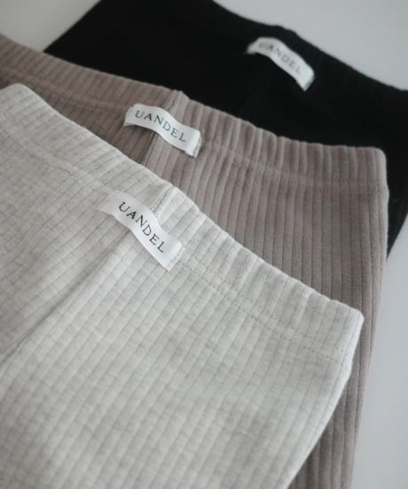 UANDEL - flare pants (Mocha)