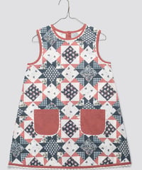 Little Cotton Clothes - Hannah Dress Patchwork Floral