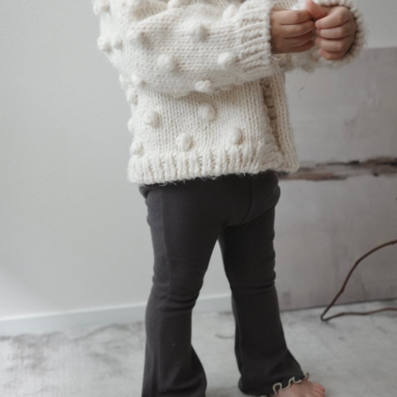 THE BLUEBERRY HILL - Popcorn Cardigan Cream |