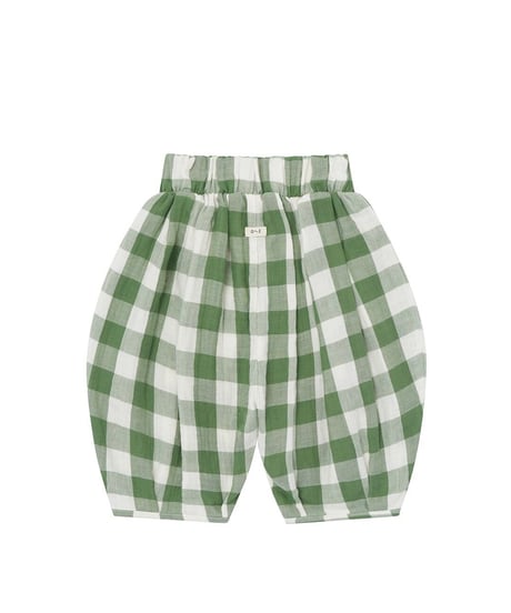 organic zoo - Dill Gingham Resort Pants