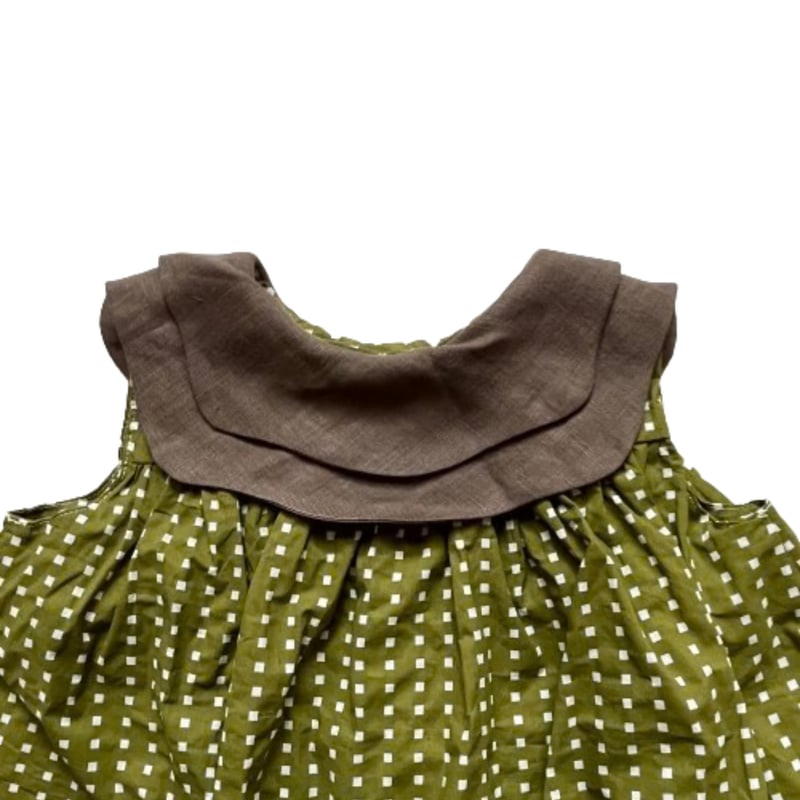 HELLO LUPO - Nami Dress , Matcha Quadri送料無料 | U